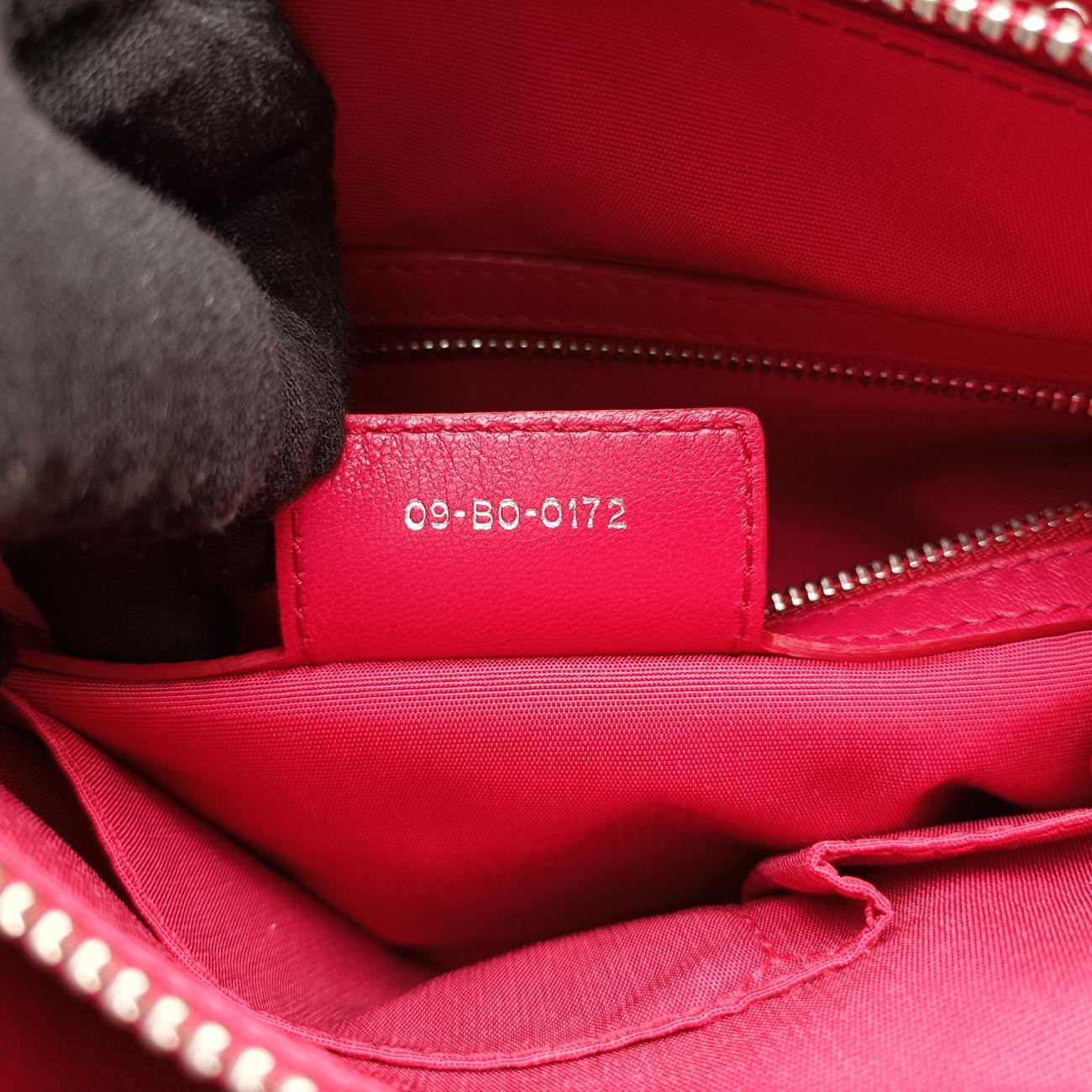 Pre-owned Christian Dior Granville Red lambskin  handbag | stylenewstar