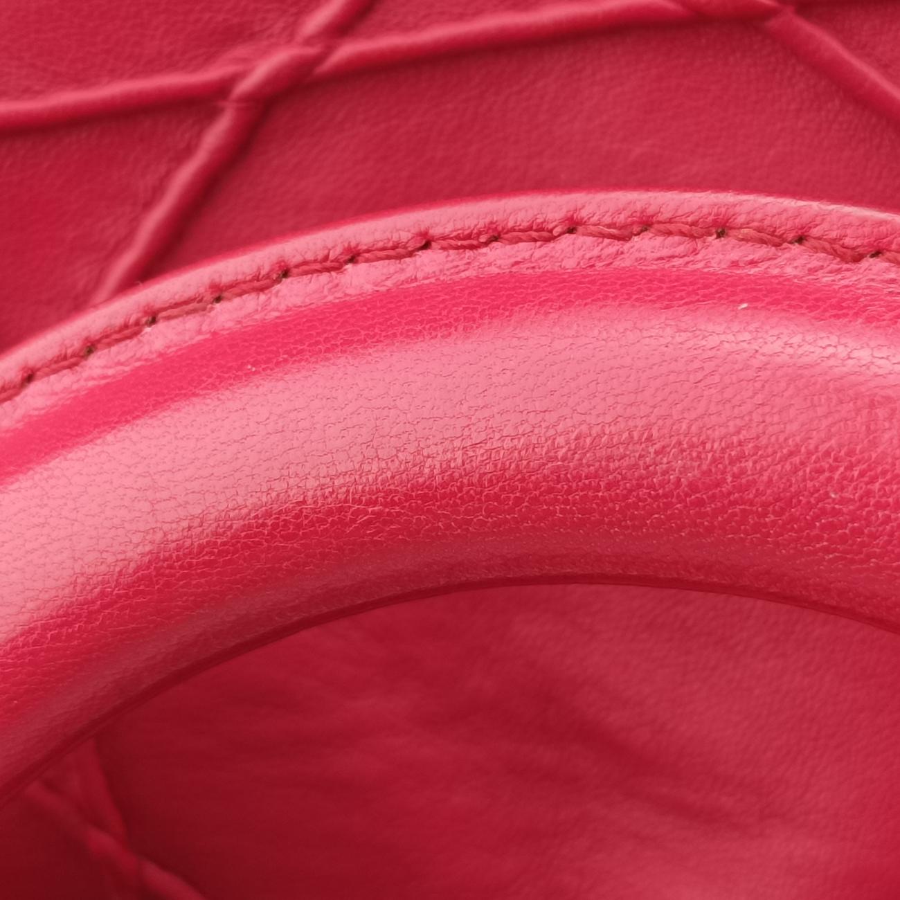 Pre-owned Christian Dior Granville Red lambskin  handbag | stylenewstar