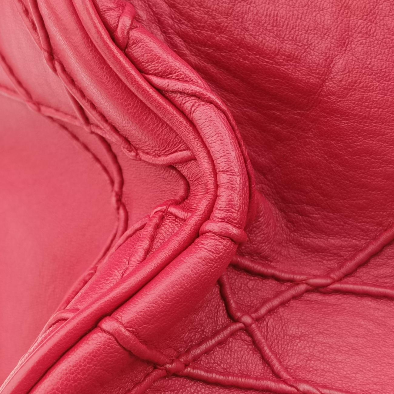 Pre-owned Christian Dior Granville Red lambskin  handbag | stylenewstar