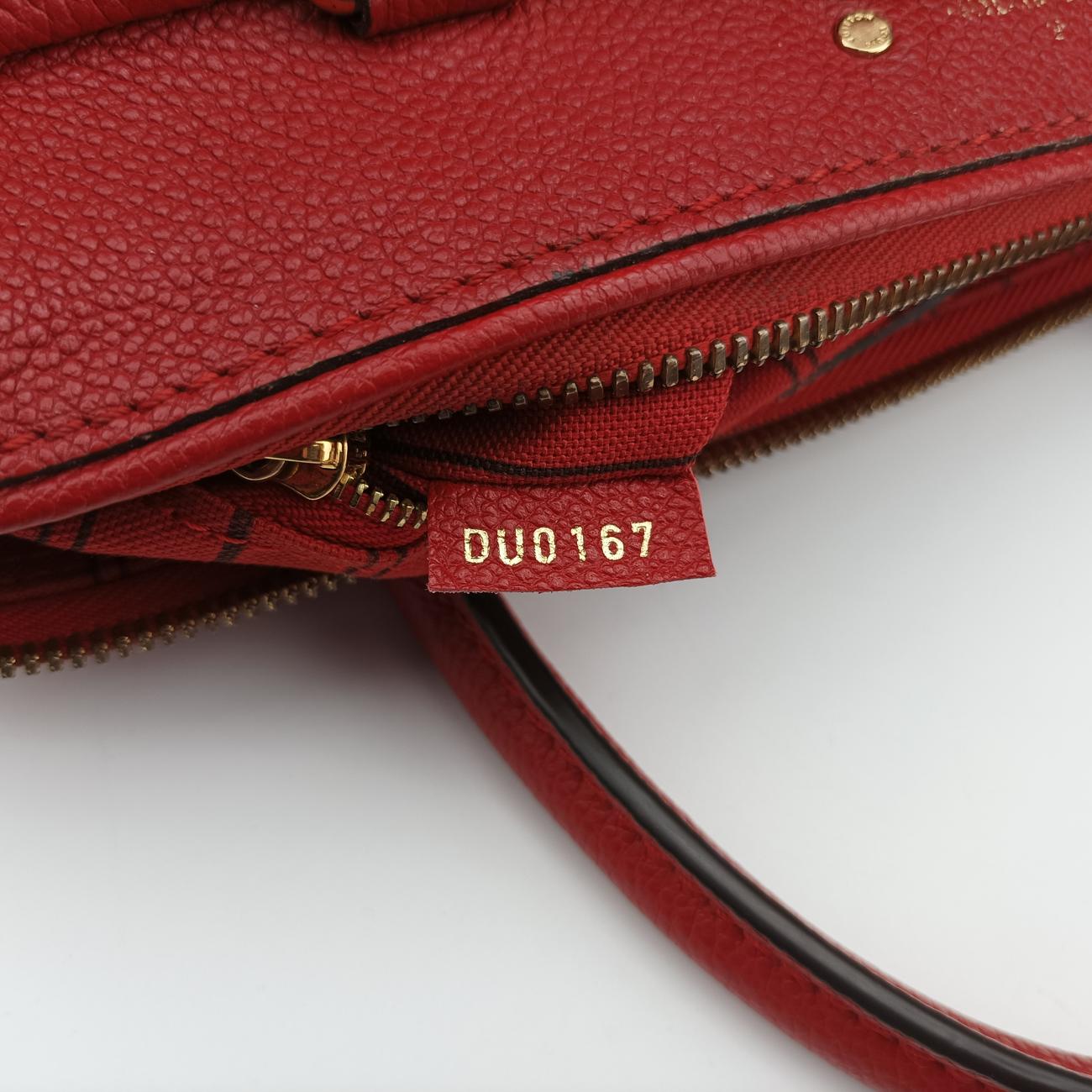Pre-owned Louis Vuitton Speedy Bandoulière25 CERISE Monogram Empreinte Ｍ42399 shoulderbag | stylenewstar