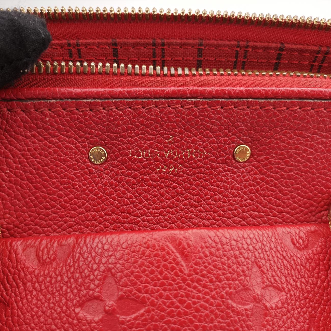 Pre-owned Louis Vuitton Speedy Bandoulière25 CERISE Monogram Empreinte Ｍ42399 shoulderbag | stylenewstar