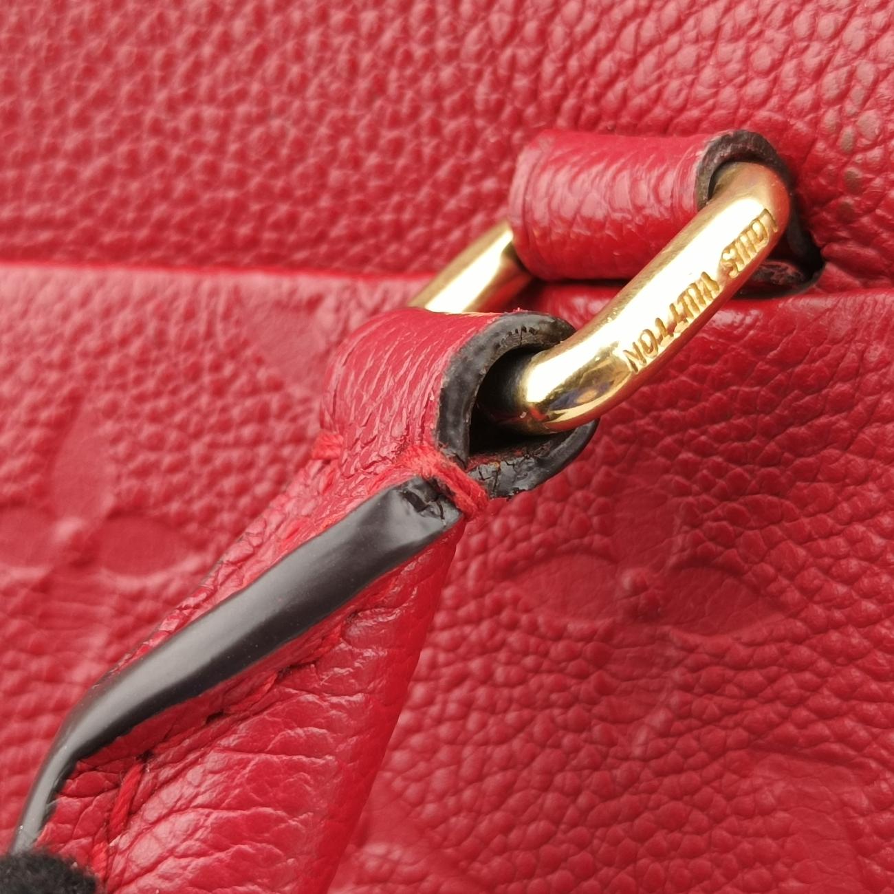 Pre-owned Louis Vuitton Speedy Bandoulière25 CERISE Monogram Empreinte Ｍ42399 shoulderbag | stylenewstar