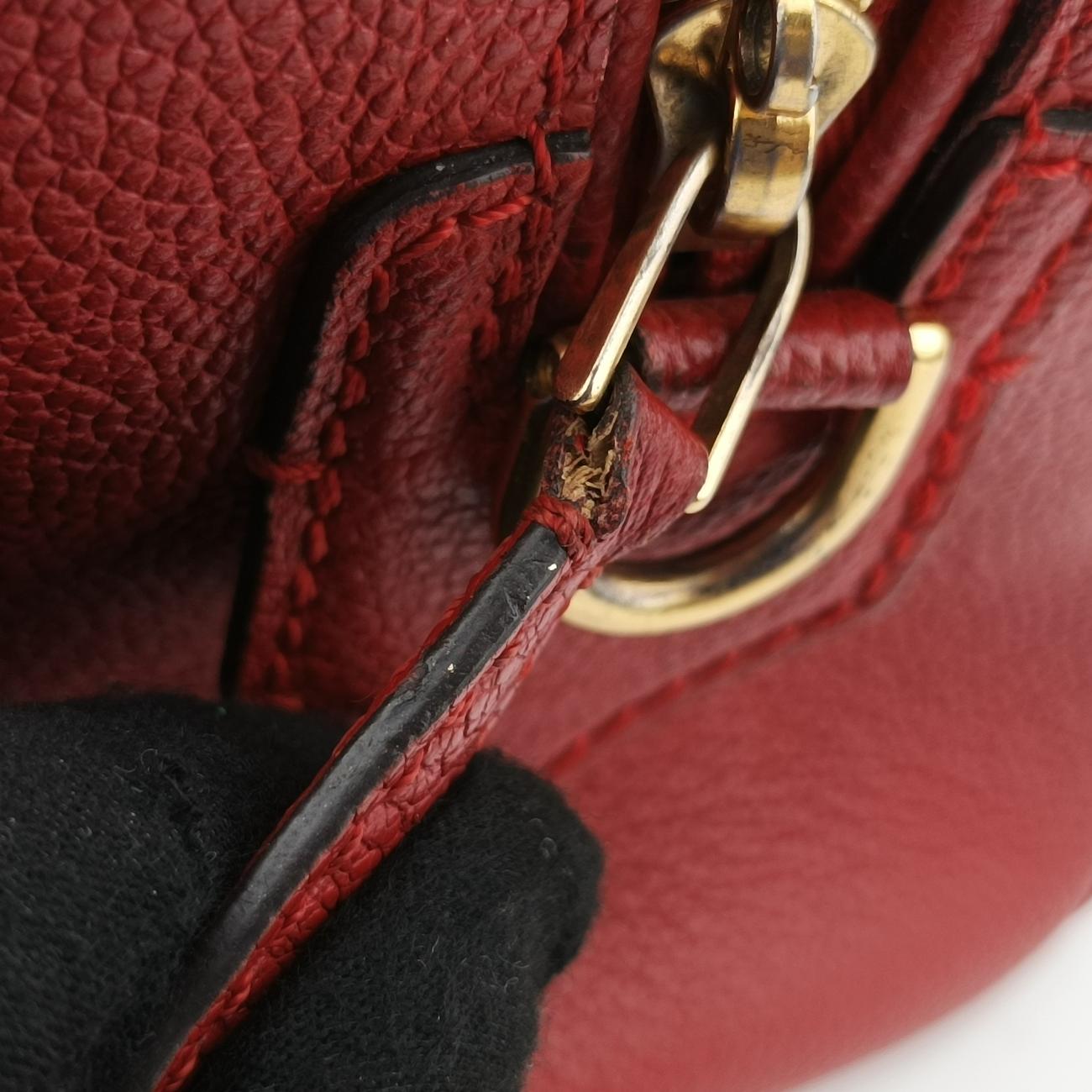 Pre-owned Louis Vuitton Speedy Bandoulière25 CERISE Monogram Empreinte Ｍ42399 shoulderbag | stylenewstar