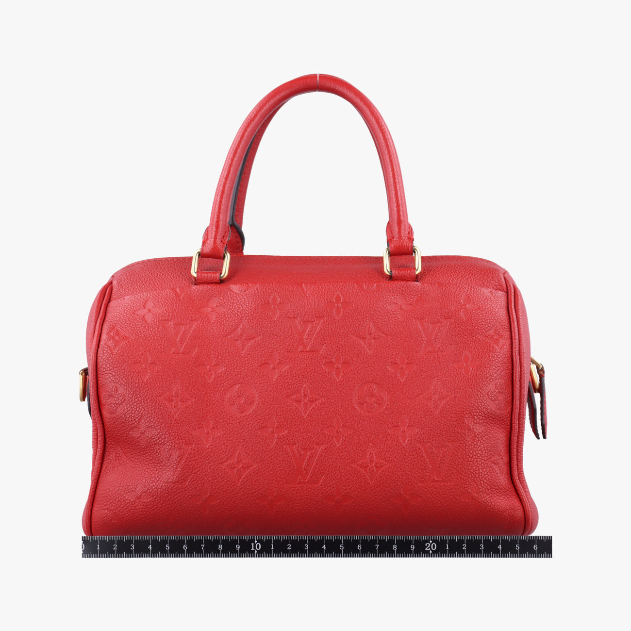 Pre-owned Louis Vuitton Speedy Bandoulière25 CERISE Monogram Empreinte Ｍ42399 shoulderbag | stylenewstar