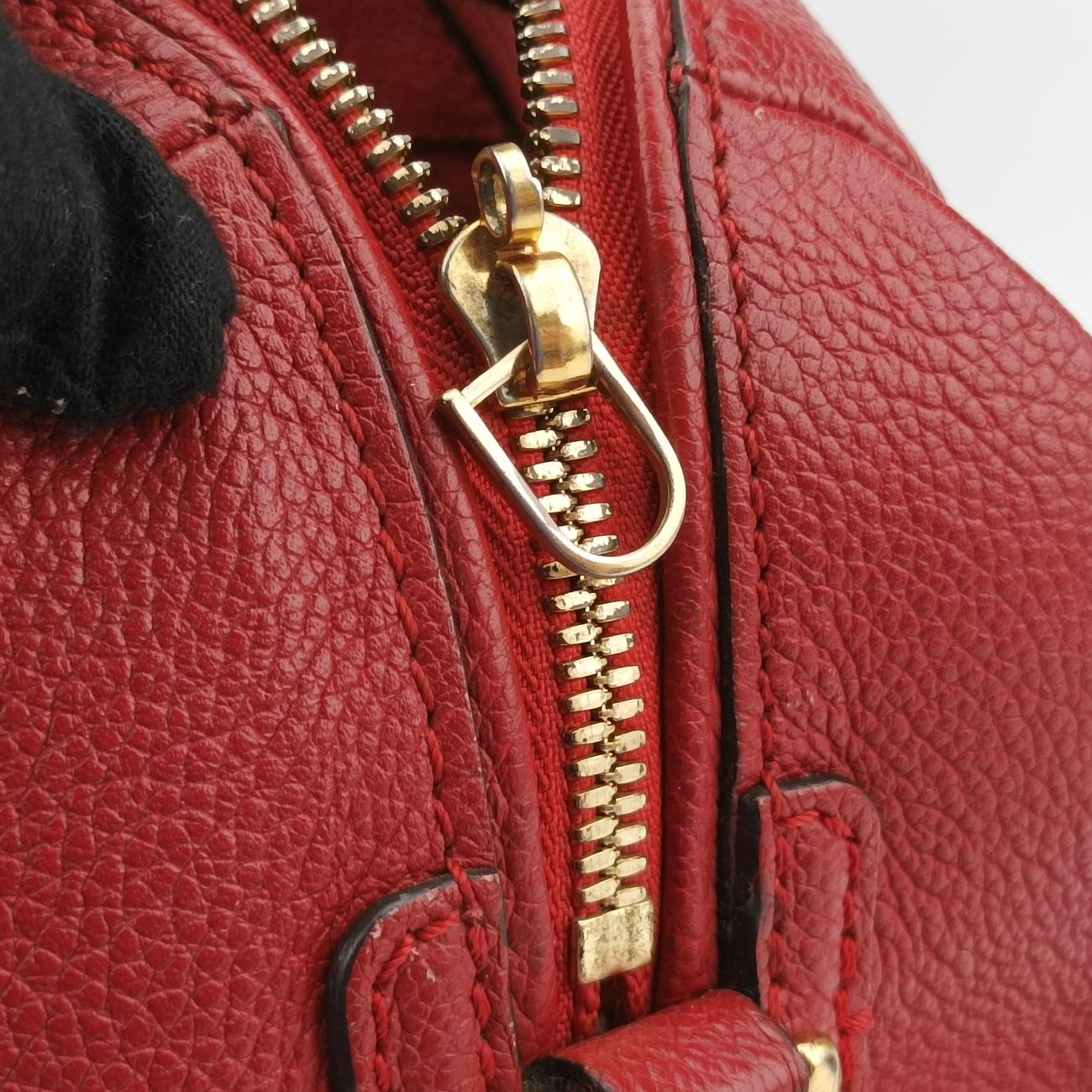 Pre-owned Louis Vuitton Speedy Bandoulière25 CERISE Monogram Empreinte Ｍ42399 shoulderbag | stylenewstar