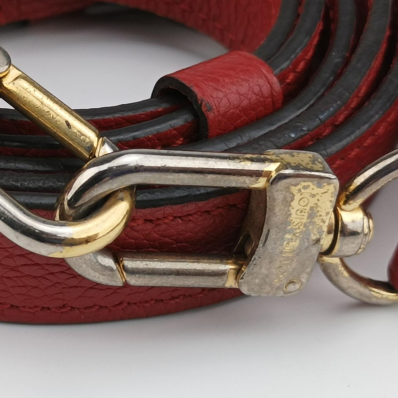 Pre-owned Louis Vuitton Speedy Bandoulière25 CERISE Monogram Empreinte Ｍ42399 shoulderbag | stylenewstar