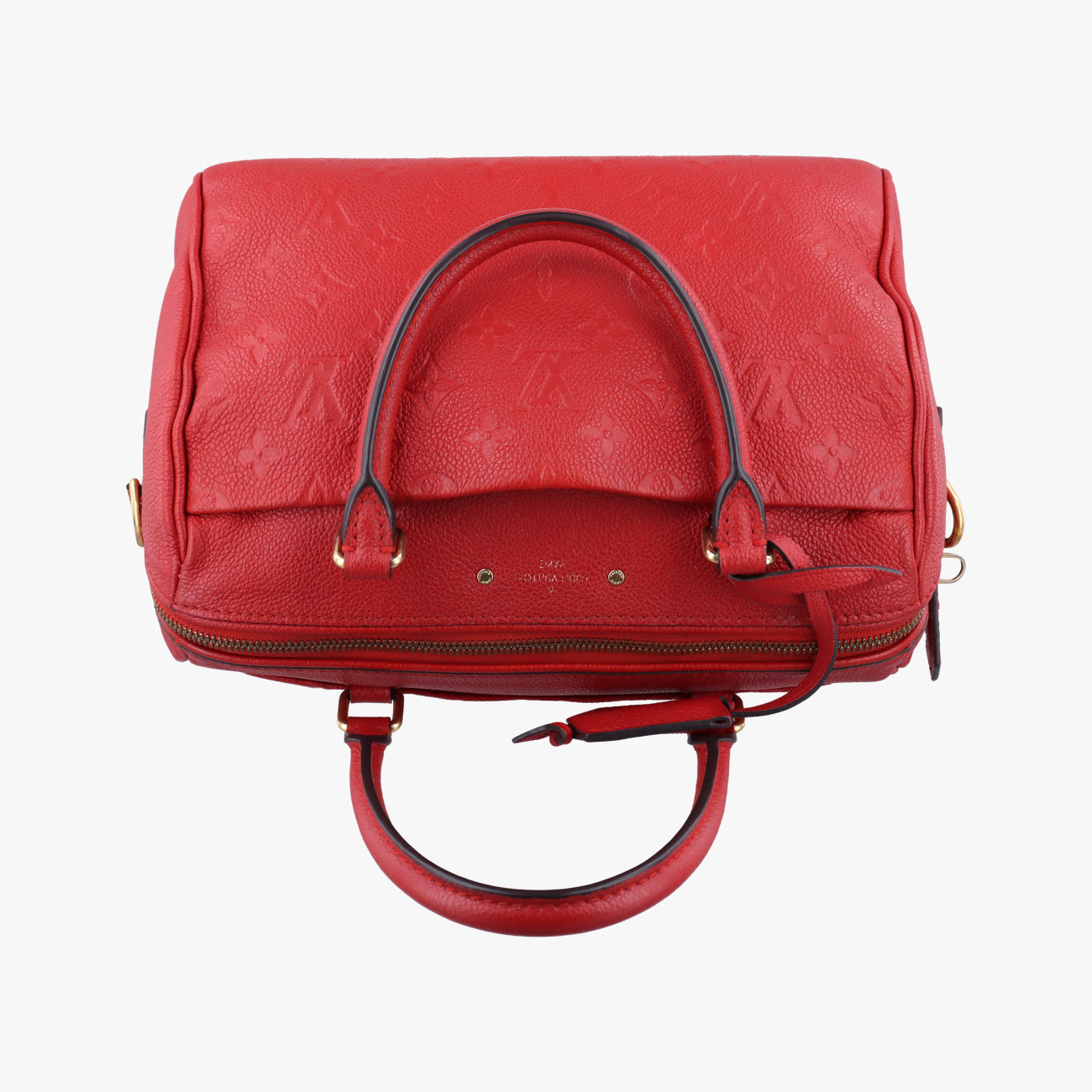 Pre-owned Louis Vuitton Speedy Bandoulière25 CERISE Monogram Empreinte Ｍ42399 shoulderbag | stylenewstar