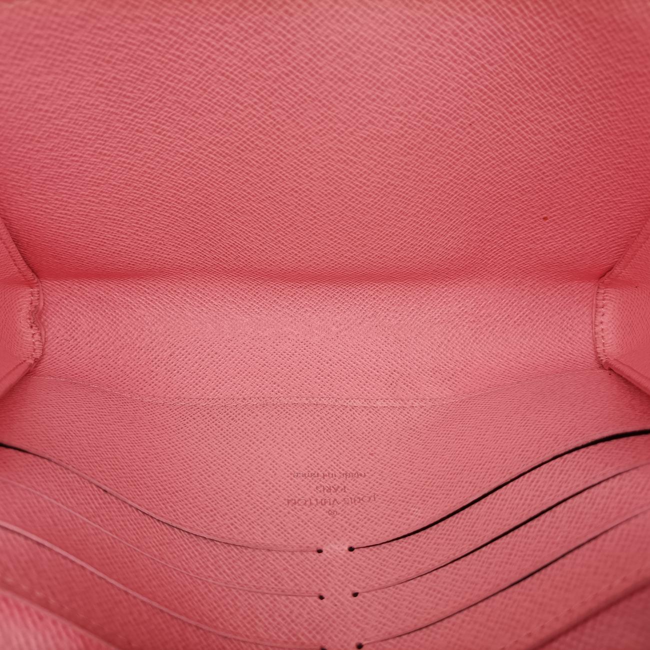 Pre-owned Louis Vuitton Portefeuille Twist Pink x Red x Black Epi M67227 shoulderbag | stylenewstar