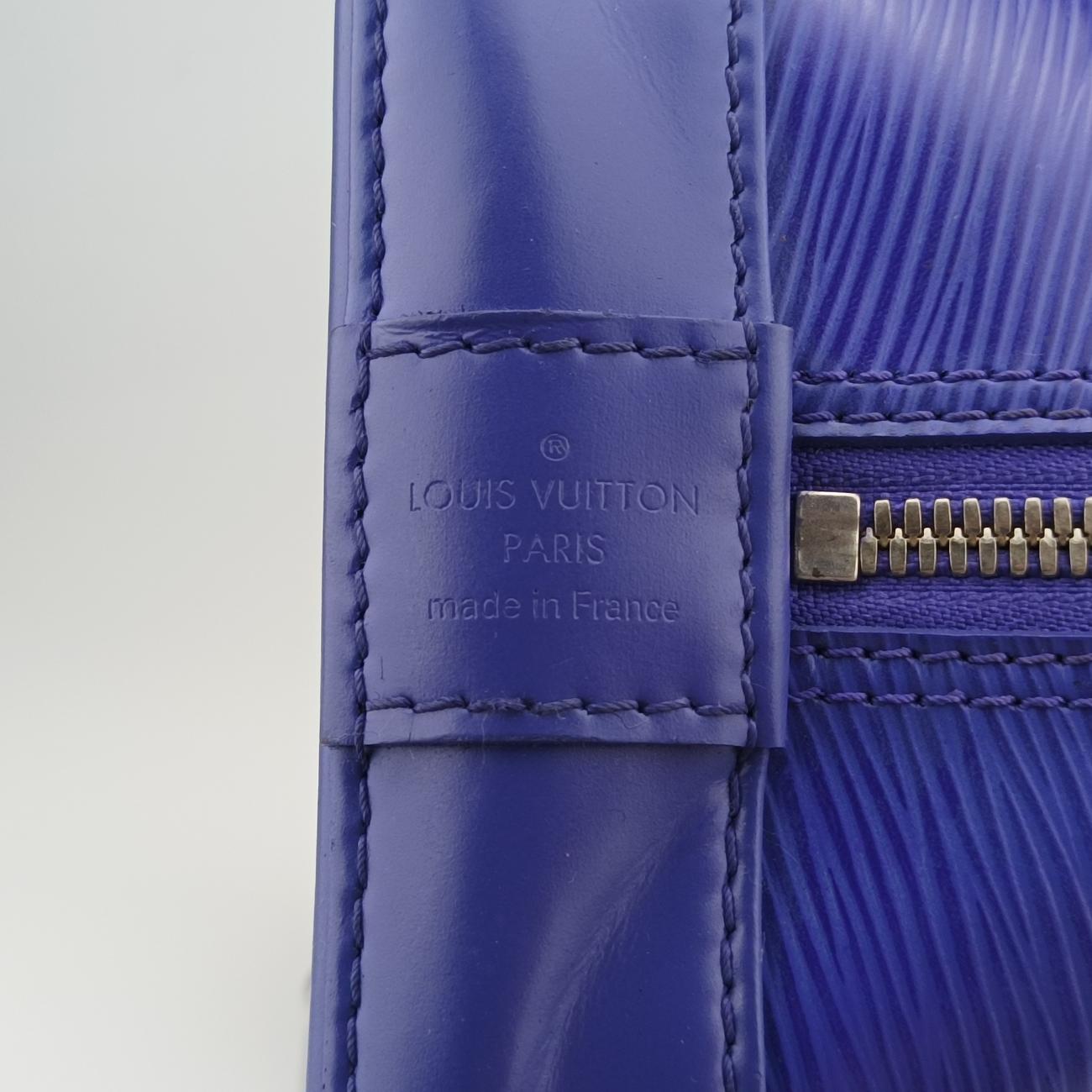 Vintage Louis Vuitton Alma GM Purple Epi M6062G handbag | stylenewstar