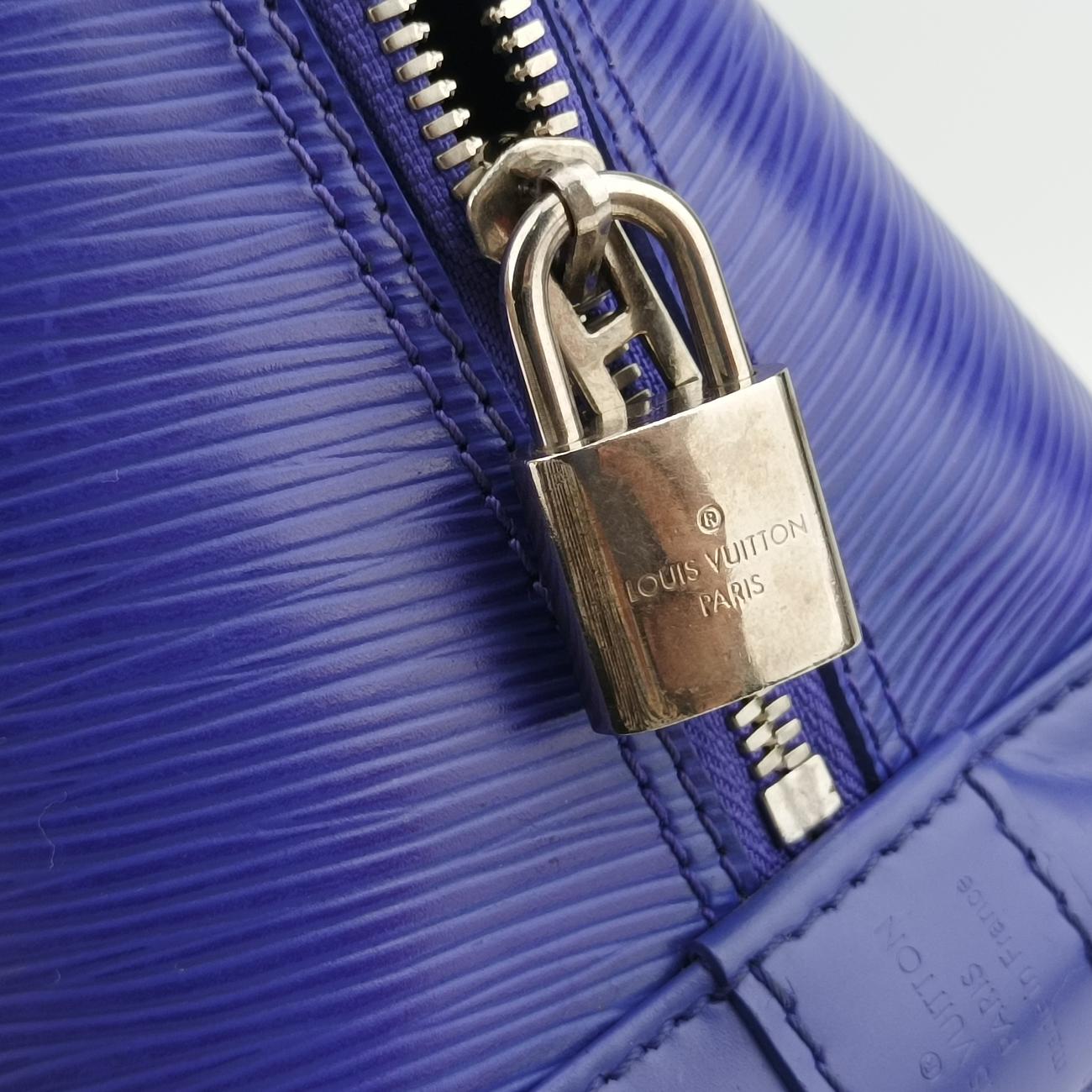 Vintage Louis Vuitton Alma GM Purple Epi M6062G handbag | stylenewstar