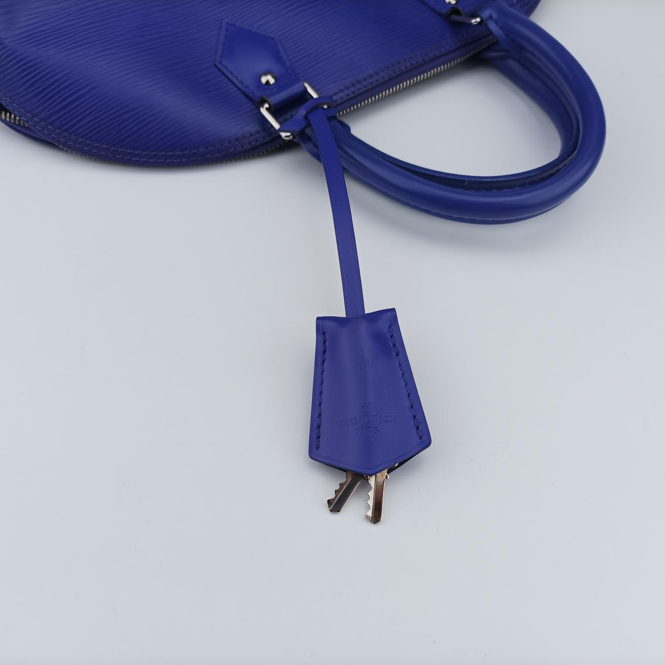 Vintage Louis Vuitton Alma GM Purple Epi M6062G handbag | stylenewstar