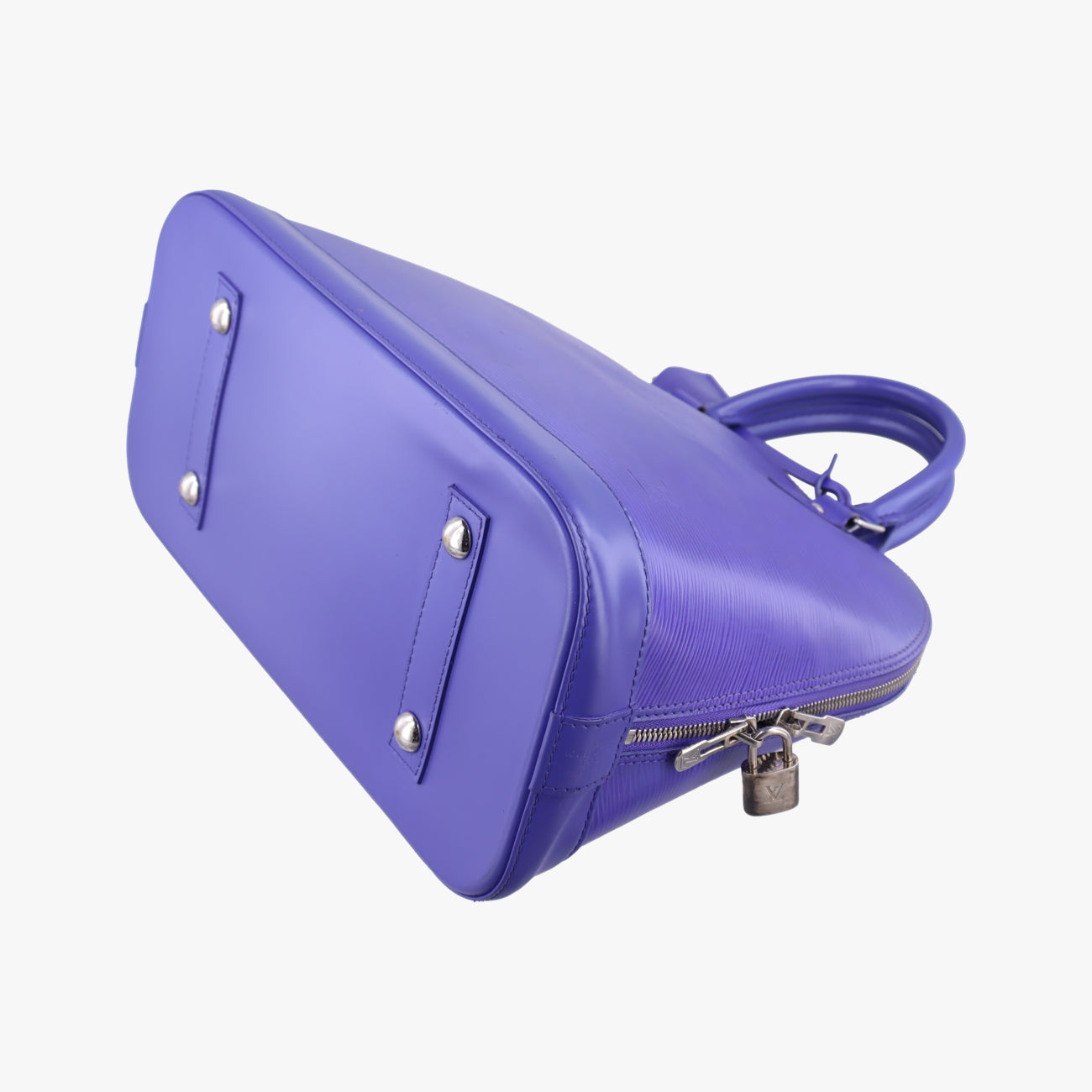 Vintage Louis Vuitton Alma GM Purple Epi M6062G handbag | stylenewstar