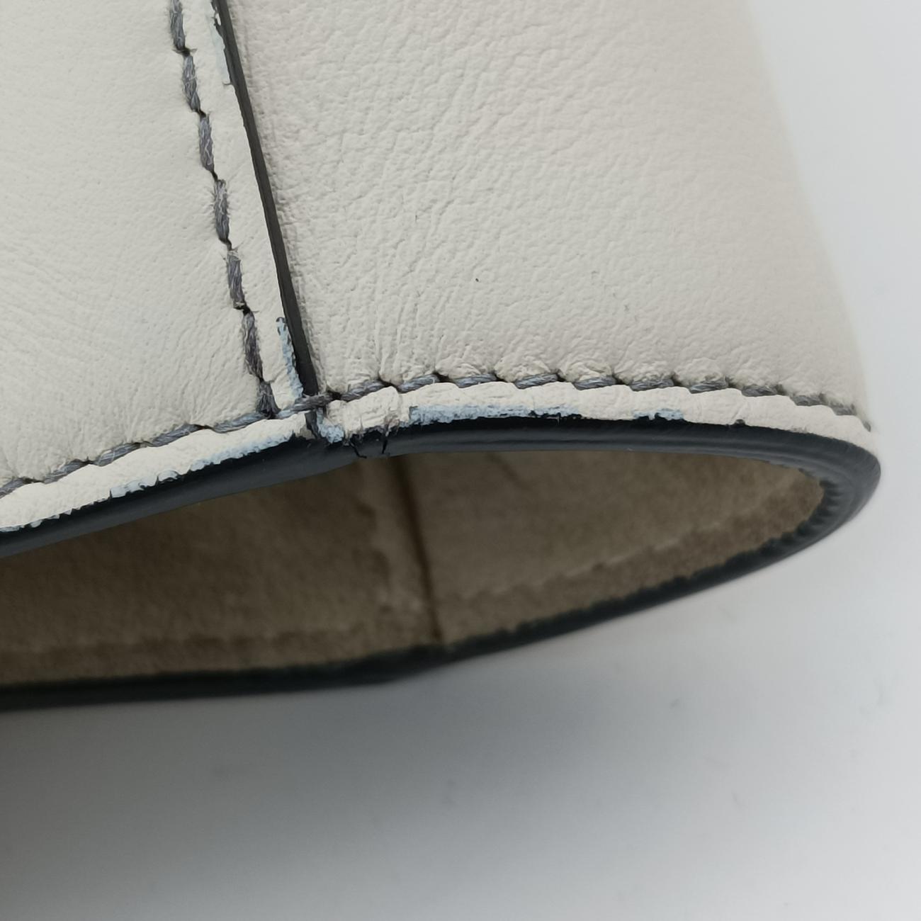 Pre-owned Christian Dior Lady Dior White x Multicolor Leather  shoulderbag | stylenewstar