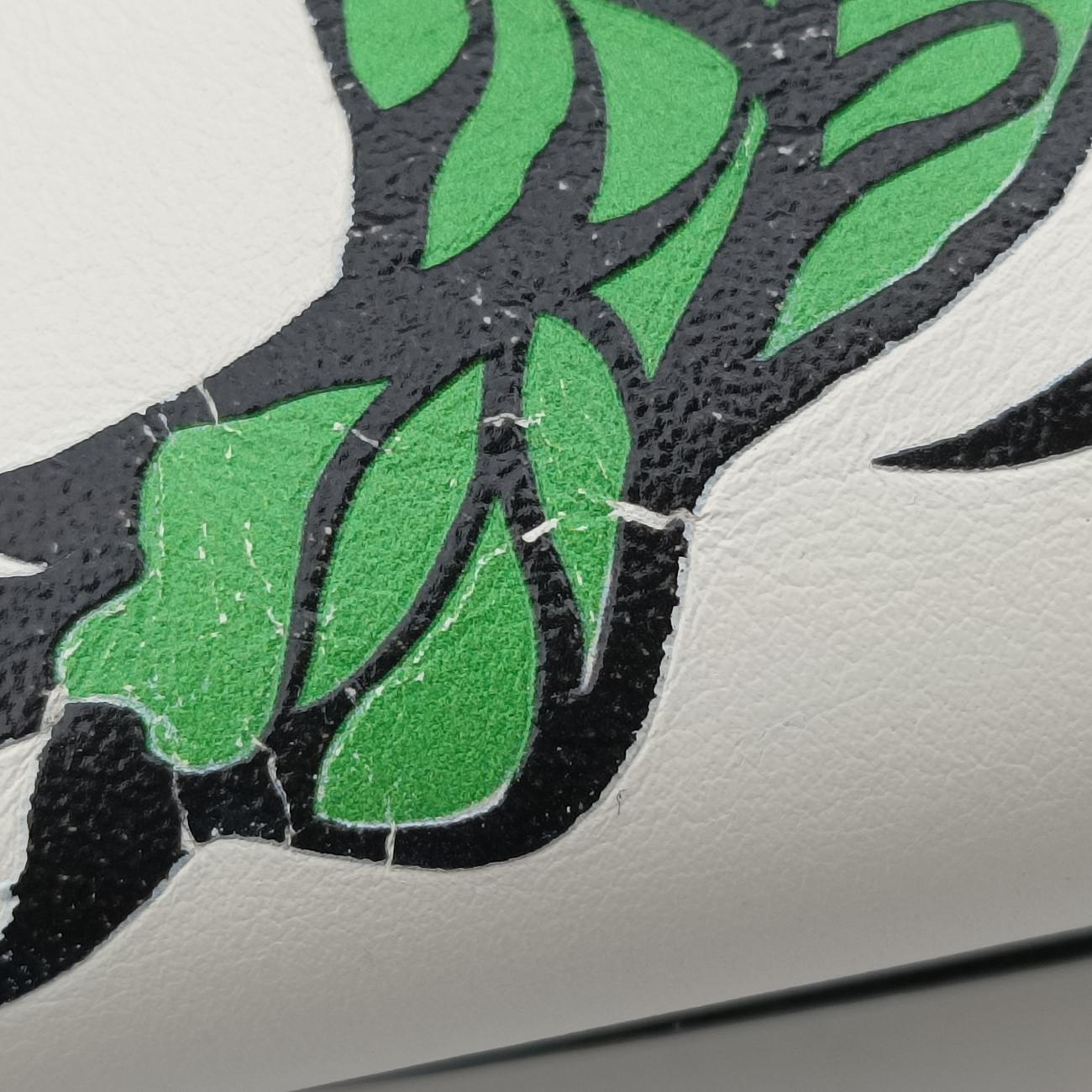 Pre-owned Christian Dior Lady Dior White x Multicolor Leather  shoulderbag | stylenewstar