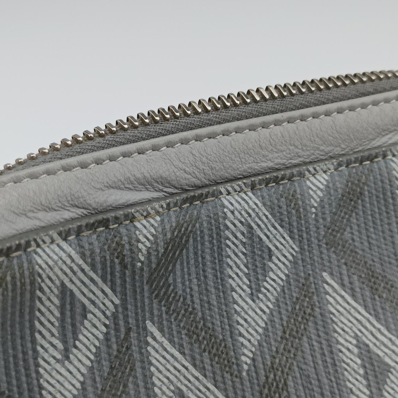 Secondhand Christian Dior messenger pouch Gray×Multicolour Leather  shoulderbag | stylenewstar