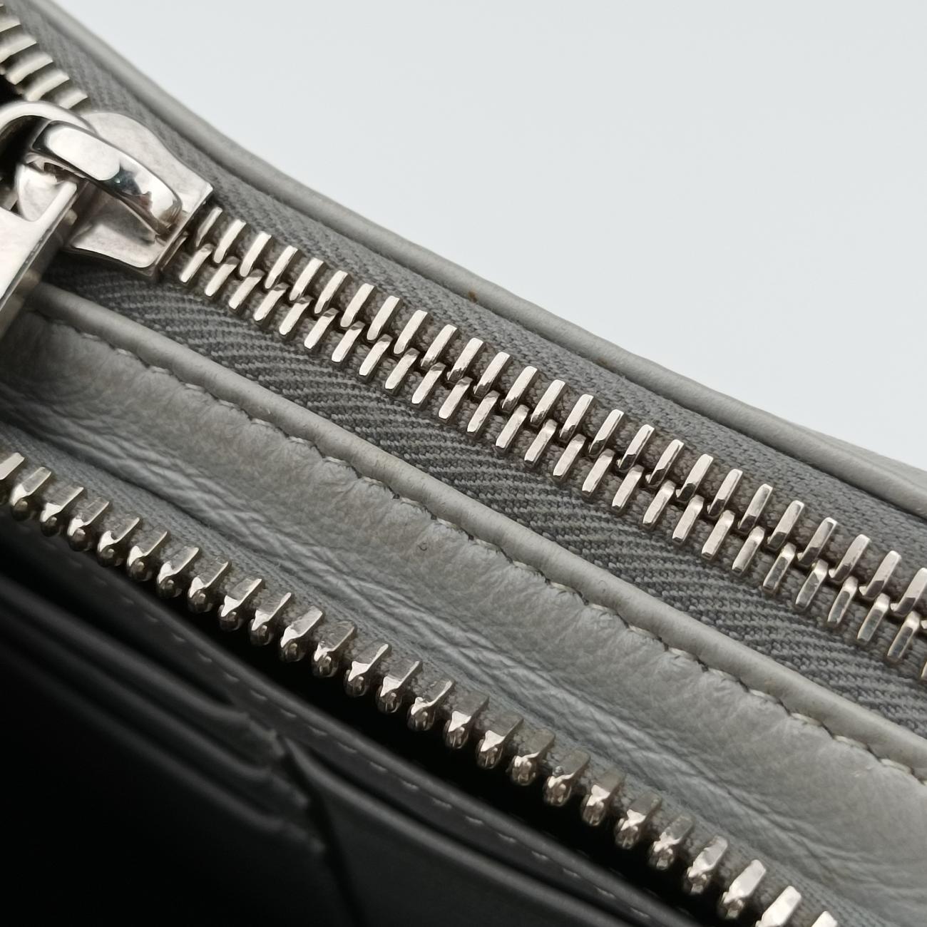 Secondhand Christian Dior messenger pouch Gray×Multicolour Leather  shoulderbag | stylenewstar