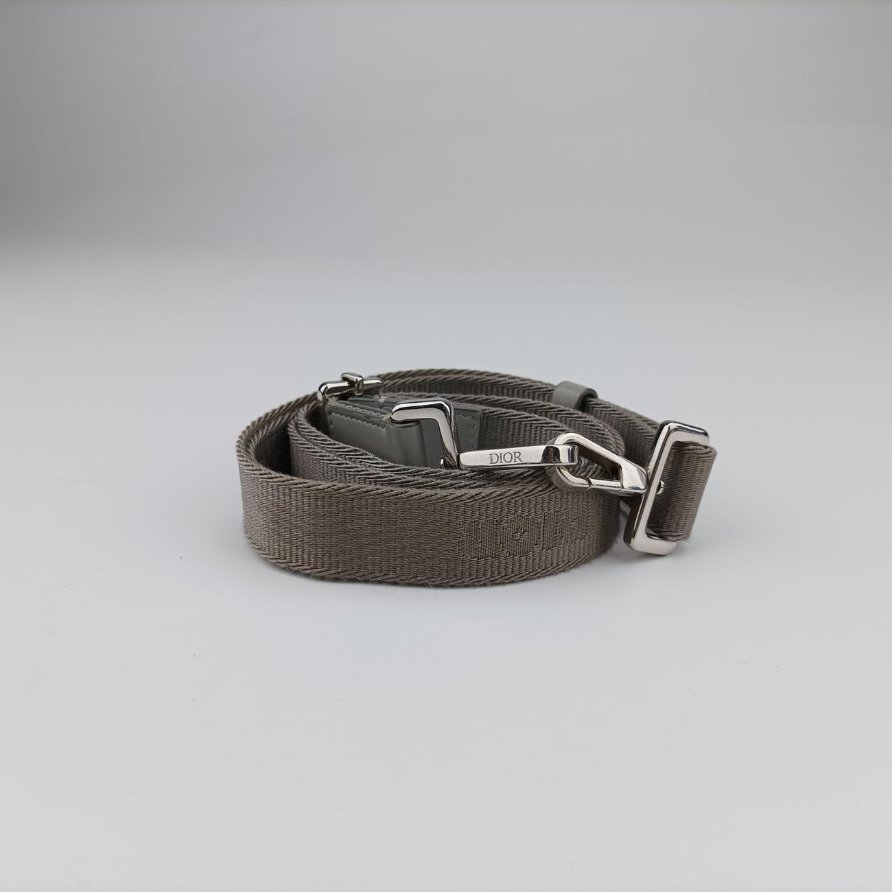 Secondhand Christian Dior messenger pouch Gray×Multicolour Leather  shoulderbag | stylenewstar