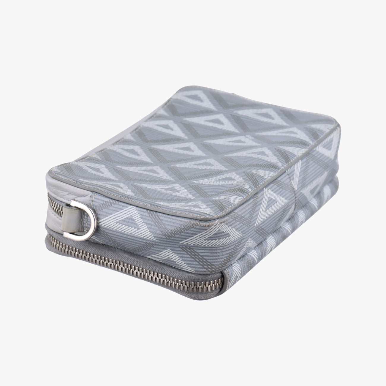 Secondhand Christian Dior messenger pouch Gray×Multicolour Leather  shoulderbag | stylenewstar