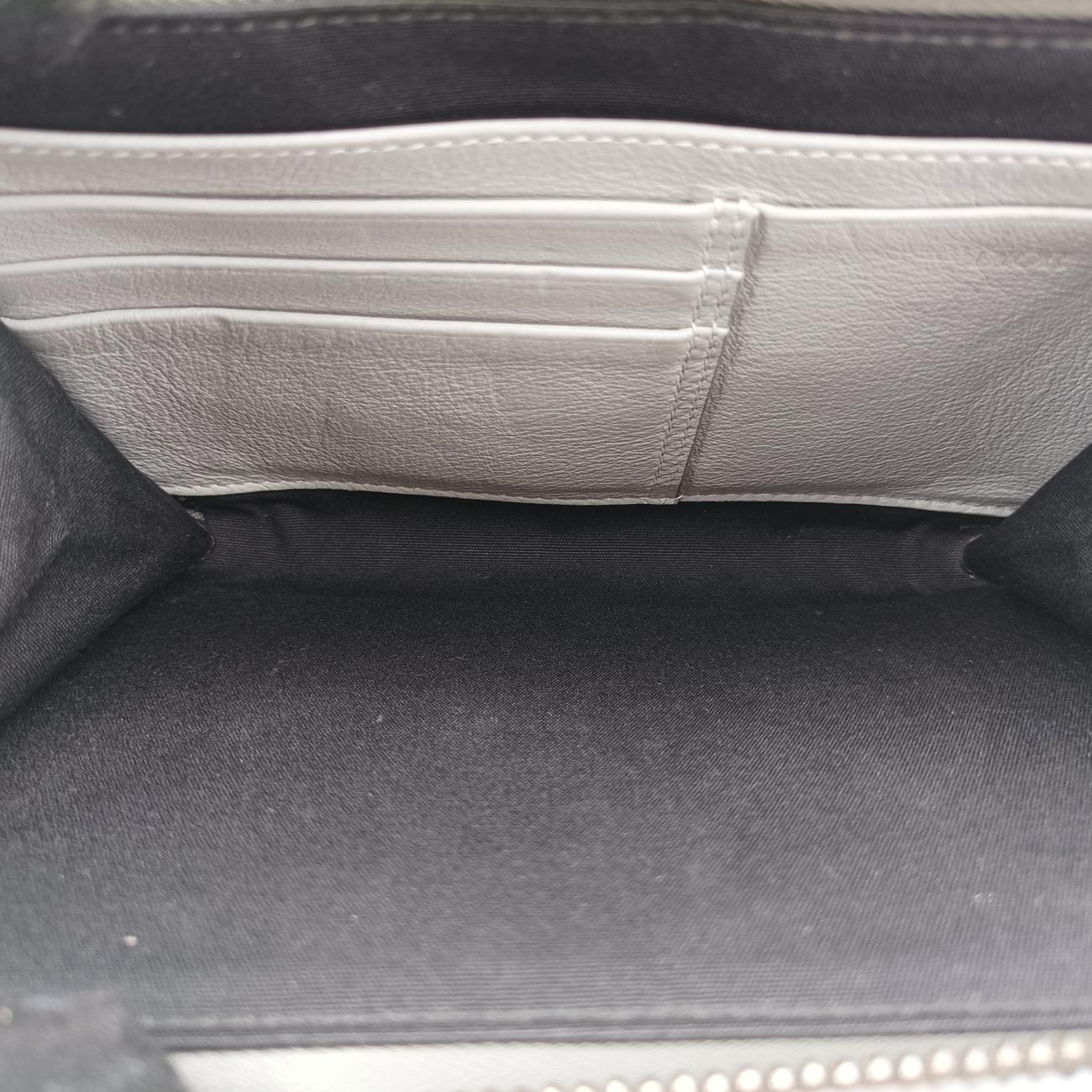 Secondhand Christian Dior messenger pouch Gray×Multicolour Leather  shoulderbag | stylenewstar