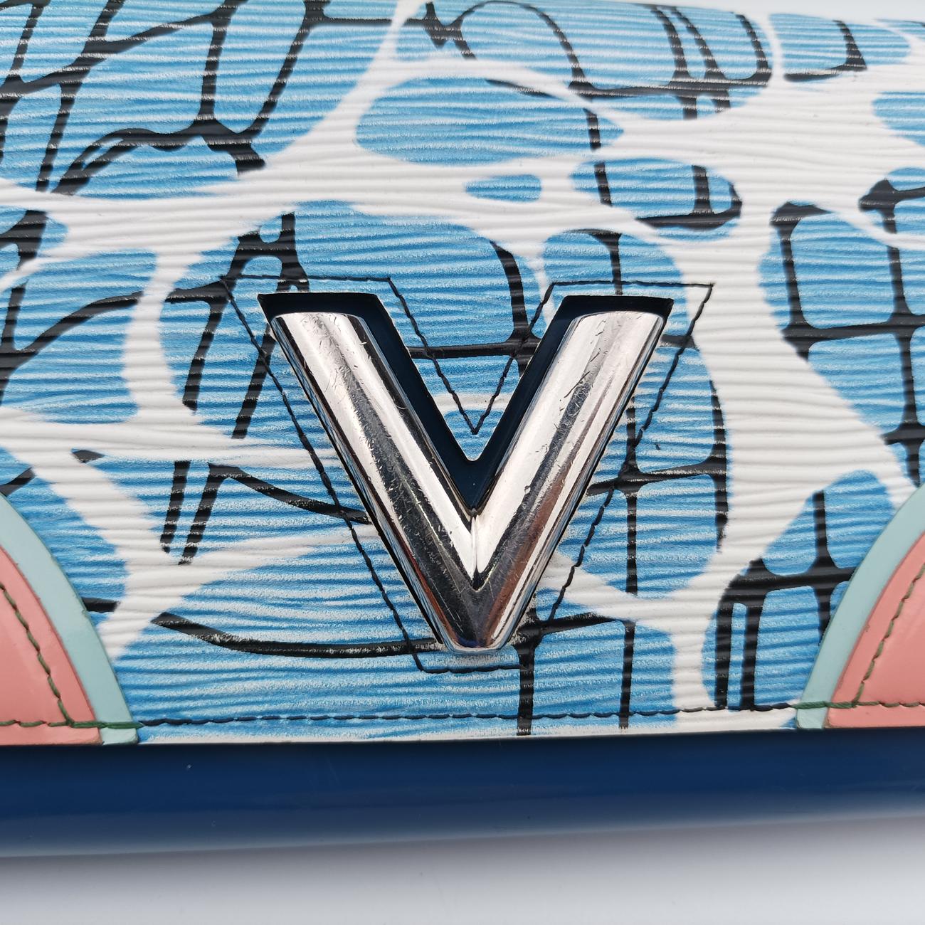 Secondhand Louis Vuitton Portefeuille Twist Multicolour epi M56237 shoulderbag | stylenewstar