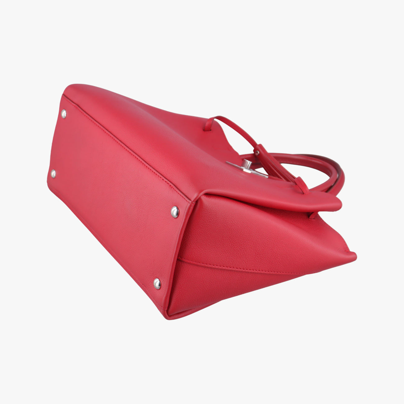 Pre-owned Louis Vuitton Lockme 2 Rouge leather M54570 handbag | stylenewstar