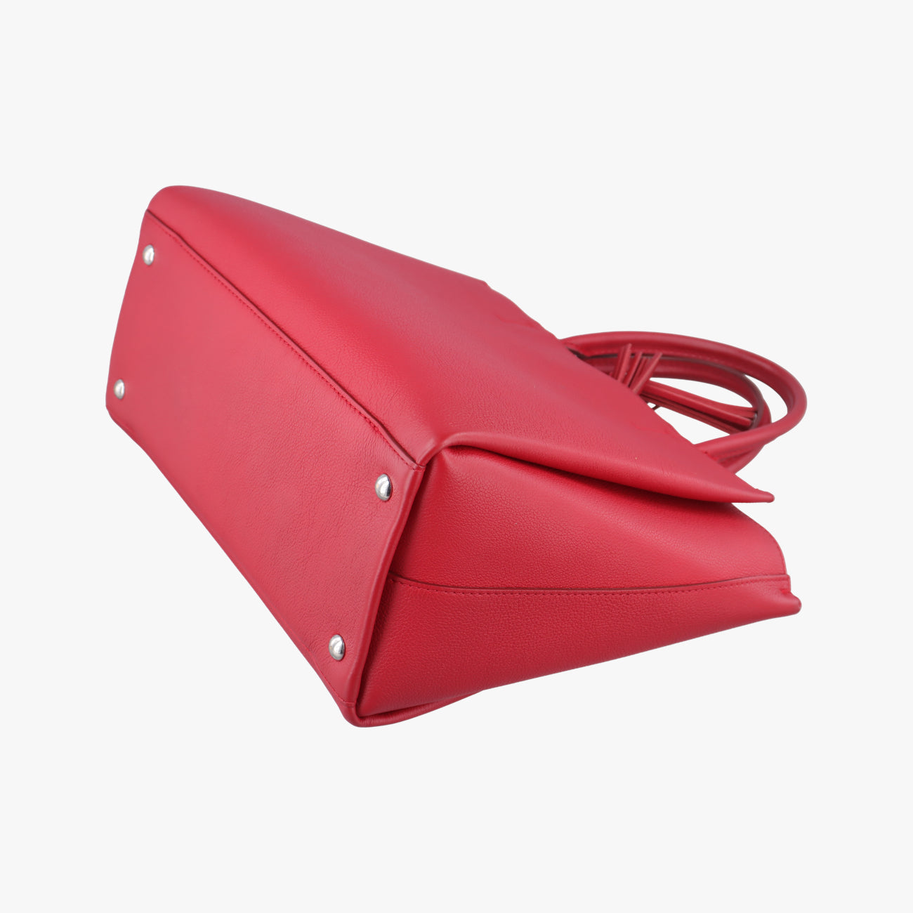 Pre-owned Louis Vuitton Lockme 2 Rouge leather M54570 handbag | stylenewstar