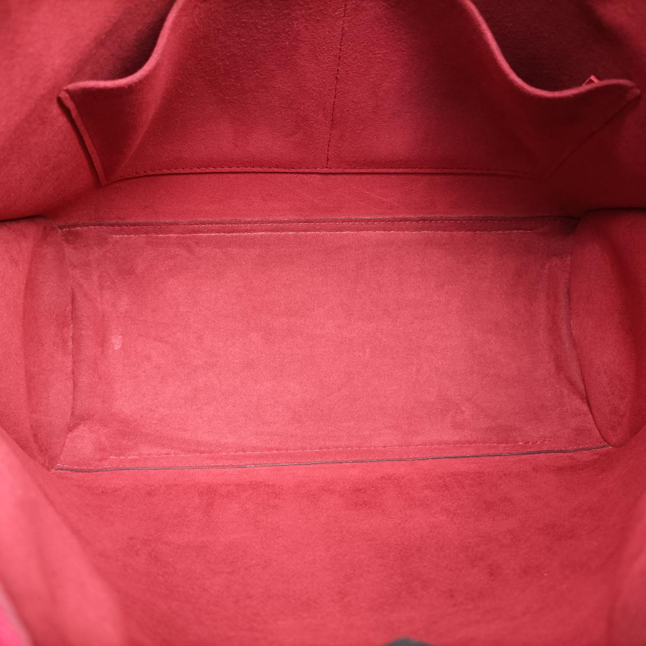 Pre-owned Louis Vuitton Lockme 2 Rouge leather M54570 handbag | stylenewstar