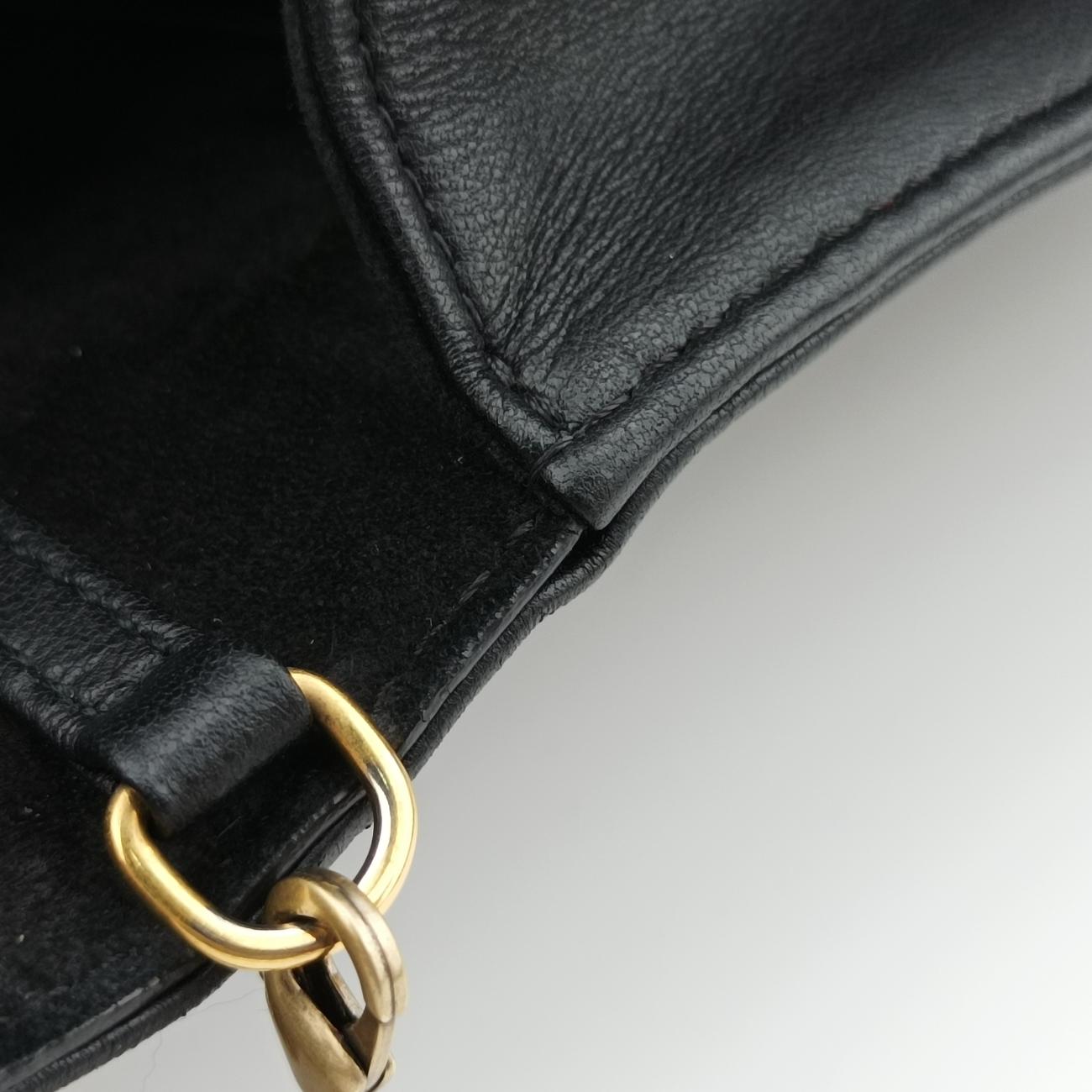 Secondhand Christian Dior Diorama Black lambskin  shoulderbag | stylenewstar