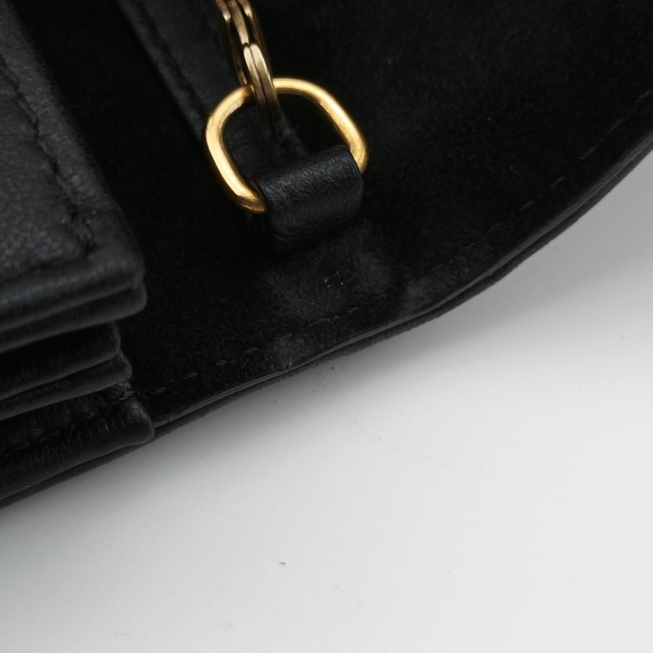 Secondhand Christian Dior Diorama Black lambskin  shoulderbag | stylenewstar