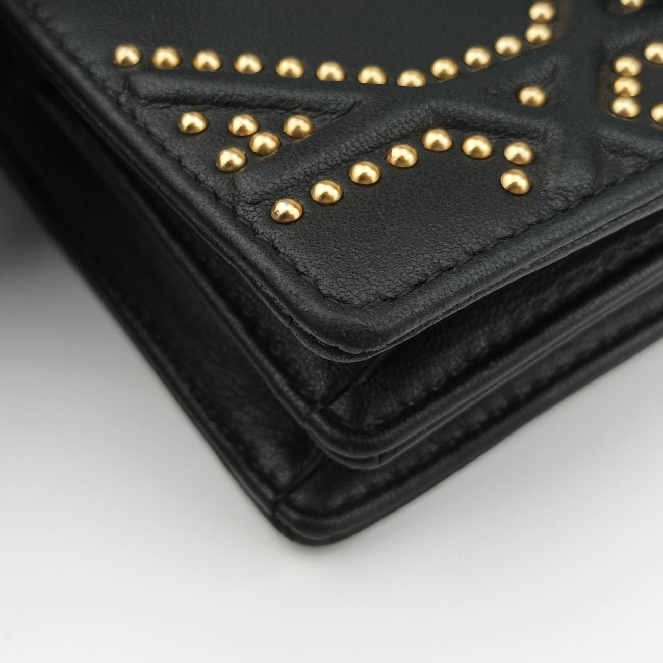 Secondhand Christian Dior Diorama Black lambskin  shoulderbag | stylenewstar