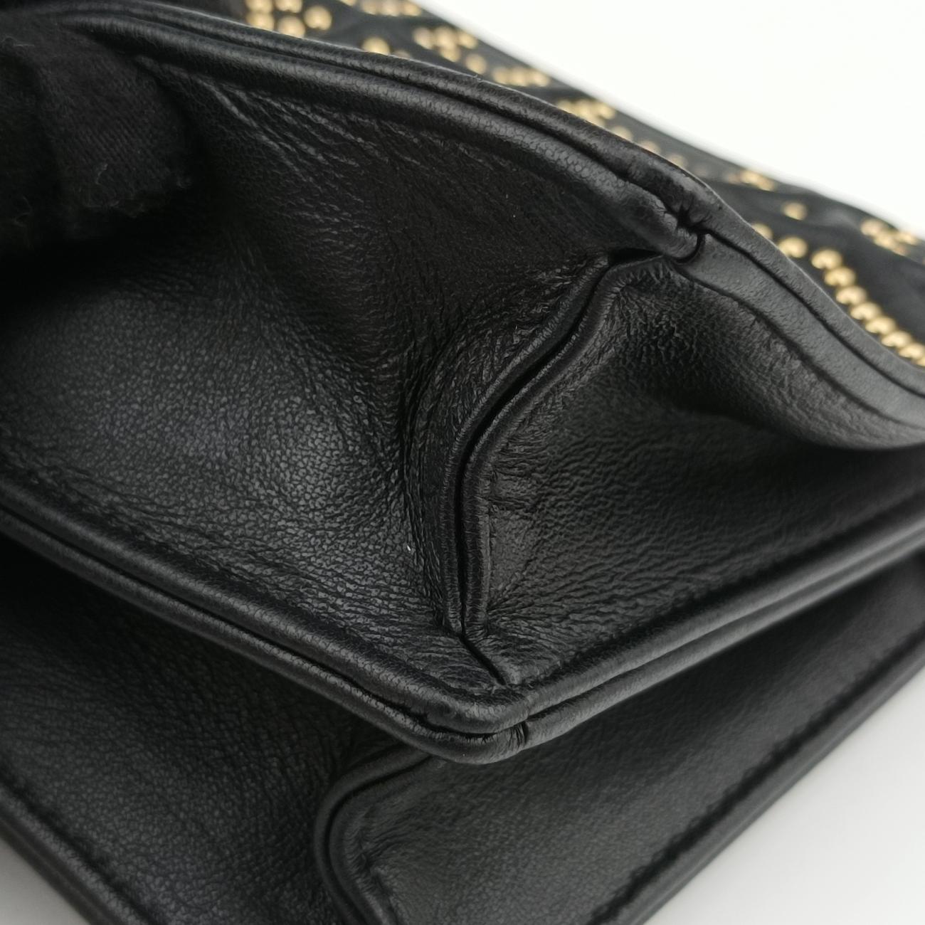 Secondhand Christian Dior Diorama Black lambskin  shoulderbag | stylenewstar