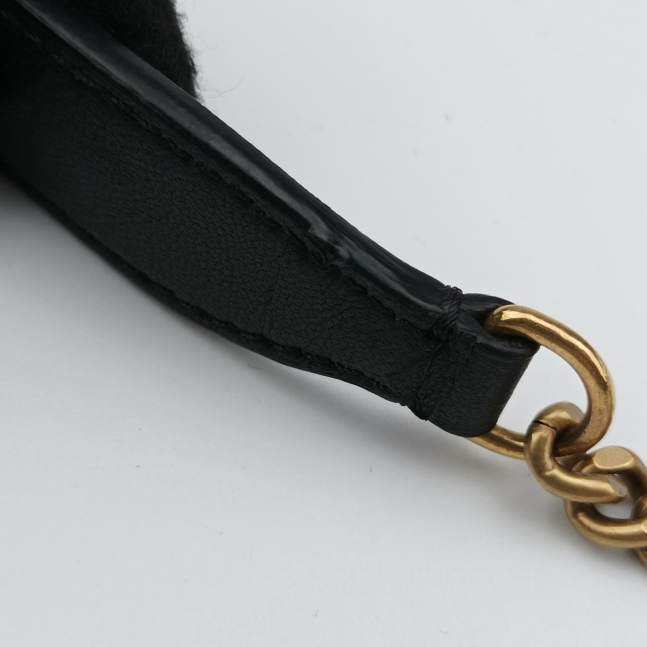 Secondhand Christian Dior Diorama Black lambskin  shoulderbag | stylenewstar