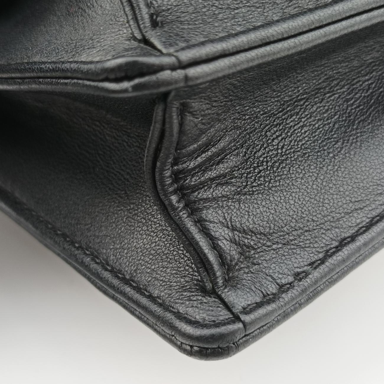 Secondhand Christian Dior Diorama Black lambskin  shoulderbag | stylenewstar