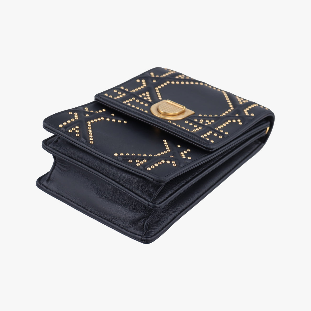 Secondhand Christian Dior Diorama Black lambskin  shoulderbag | stylenewstar