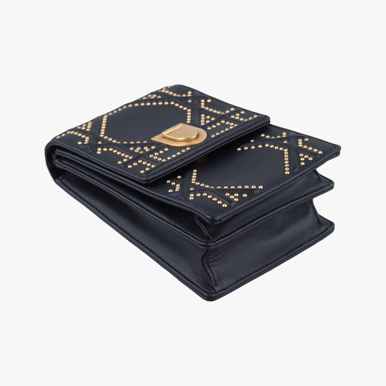 Secondhand Christian Dior Diorama Black lambskin  shoulderbag | stylenewstar