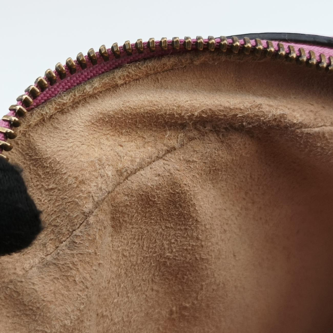 Pre-owned Gucci GG Marmont Pink Leather 448065 shoulderbag | stylenewstar