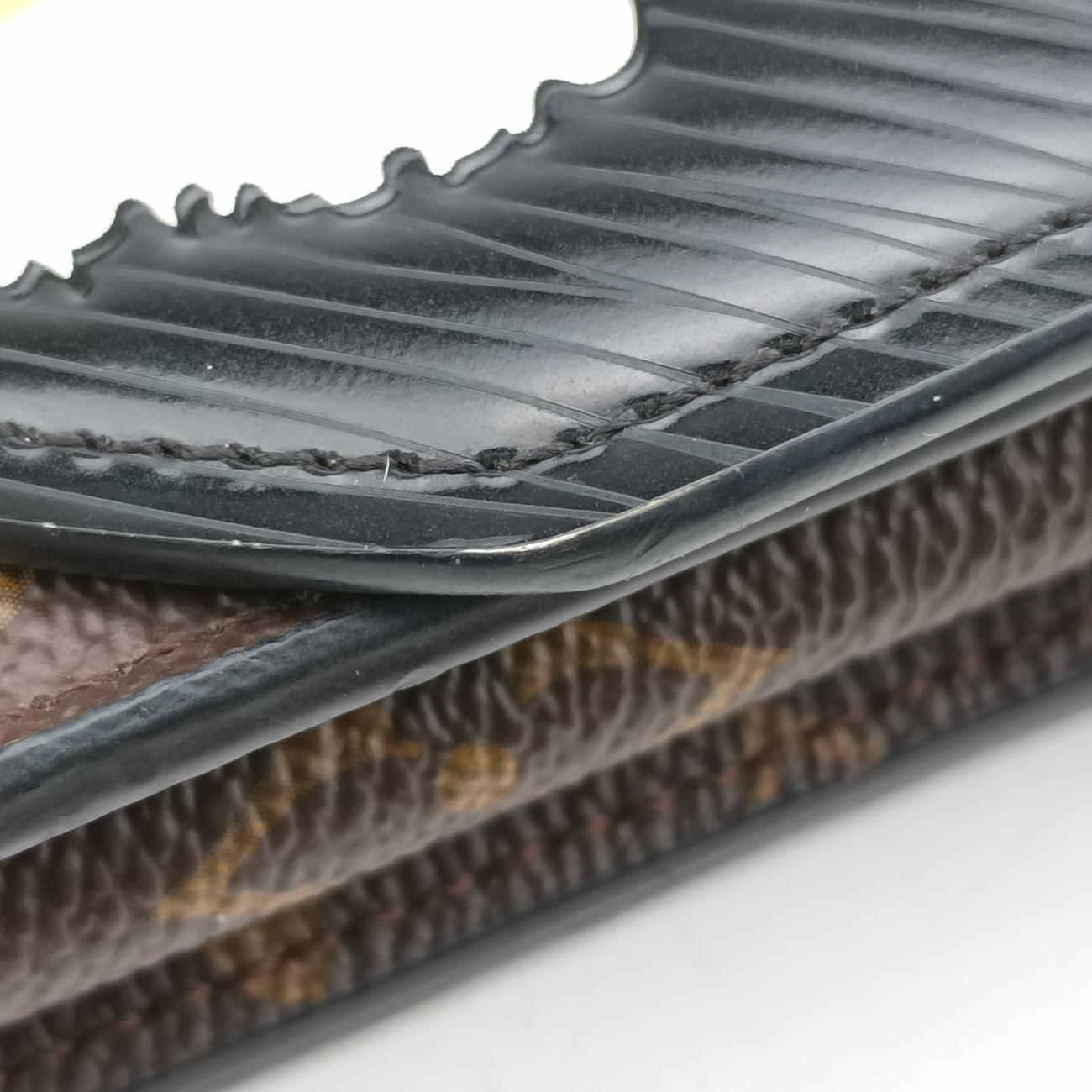 Secondhand Louis Vuitton Pochette Kabuki Mask Brown x Multicolor Monogram canvas x epi M43532 shoulderbag | stylenewstar