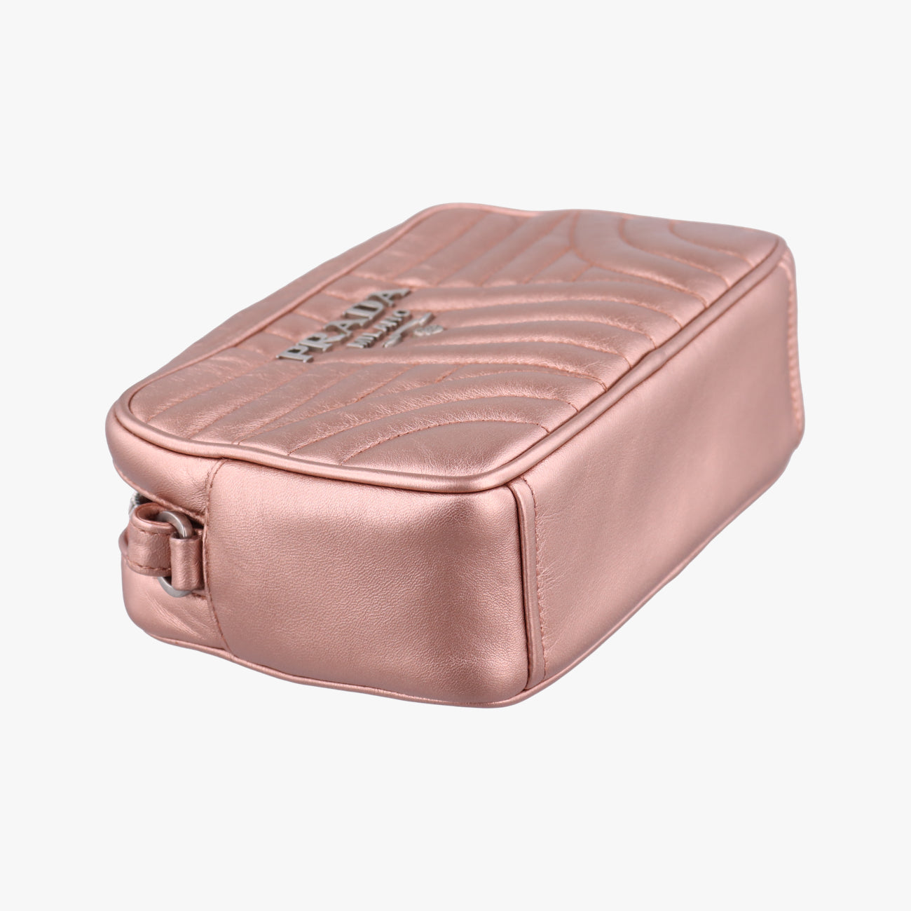 Secondhand Prada Diagramme Pink Leather 1BH084 shoulderbag | stylenewstar