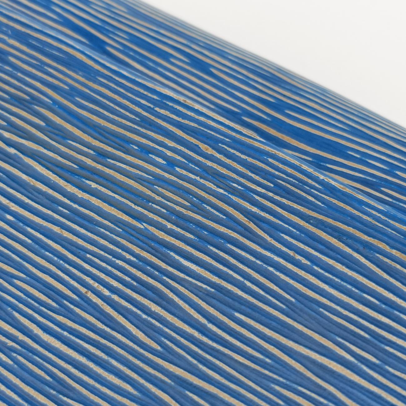 Pre-owned Louis Vuitton Clery Pochette Denim Blue Epi M54539 shoulderbag | stylenewstar