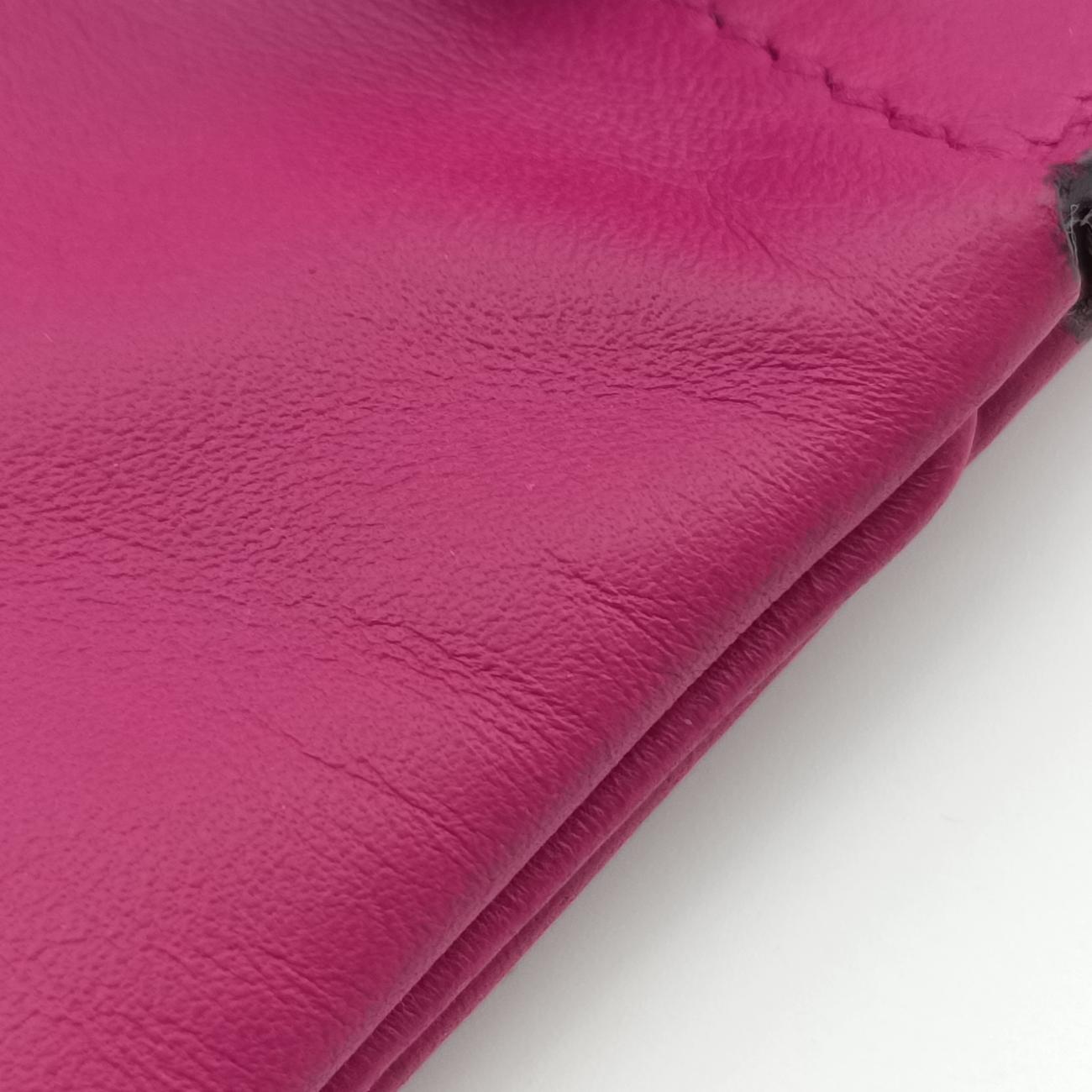 Pre-owned Hermes Sac Aline mini Purple lambskin  shoulderbag | stylenewstar