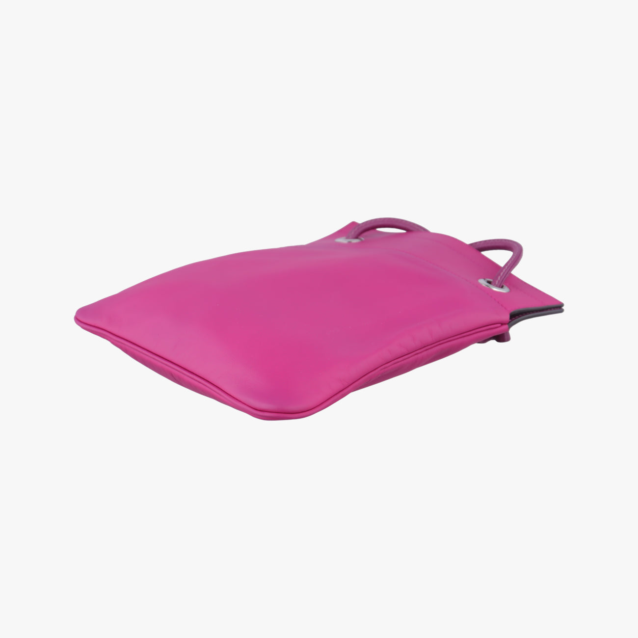 Pre-owned Hermes Sac Aline mini Purple lambskin  shoulderbag | stylenewstar