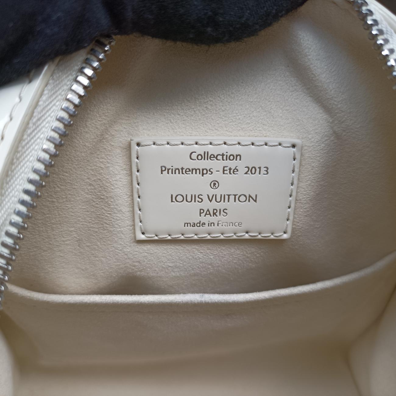 Pre-owned Louis Vuitton Speedy Cube MM CREME Damier Facets M48904 shoulderbag | stylenewstar