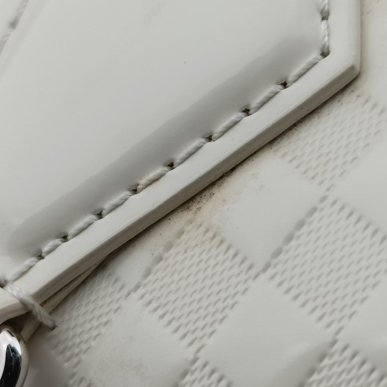 Pre-owned Louis Vuitton Speedy Cube MM CREME Damier Facets M48904 shoulderbag | stylenewstar