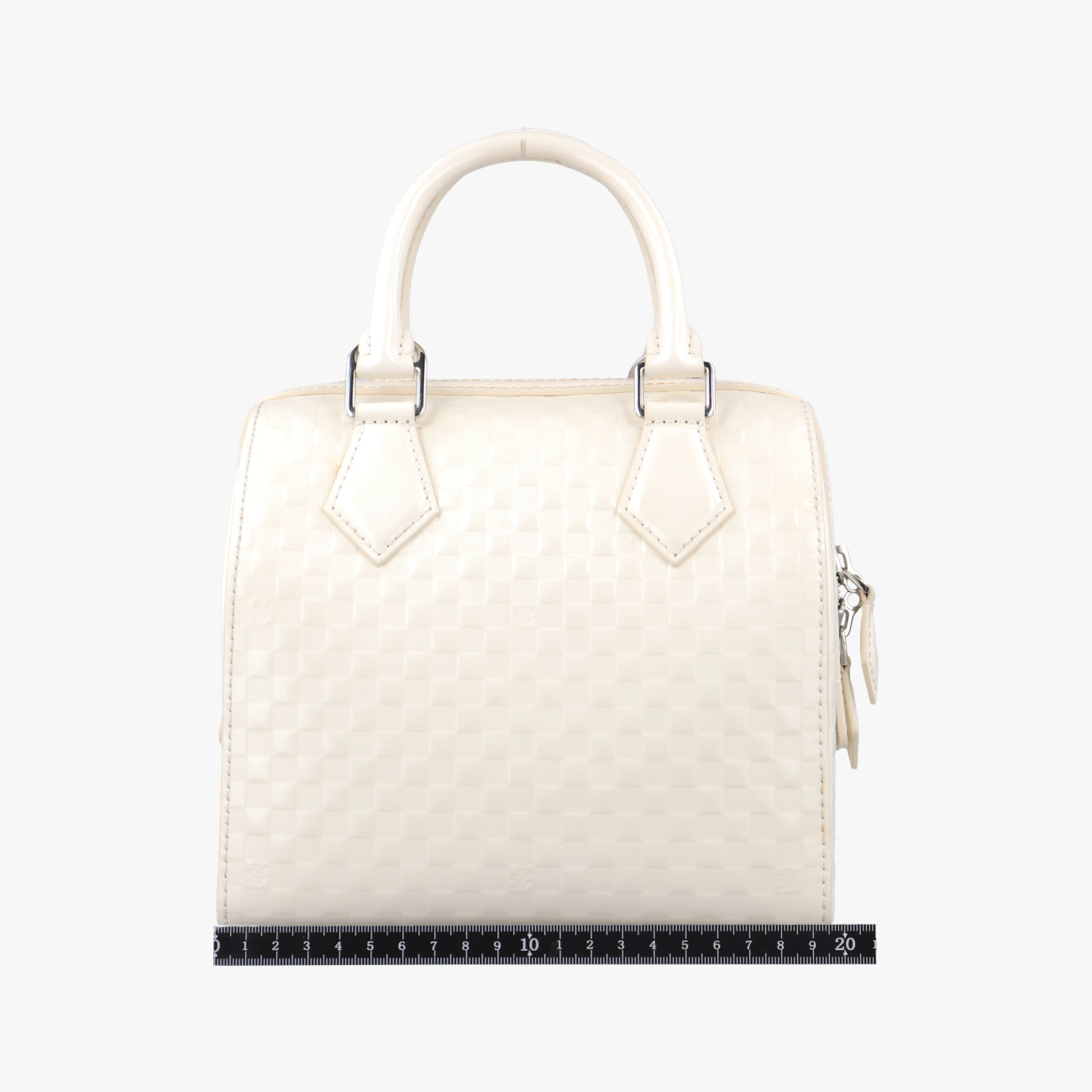 Pre-owned Louis Vuitton Speedy Cube MM CREME Damier Facets M48904 shoulderbag | stylenewstar