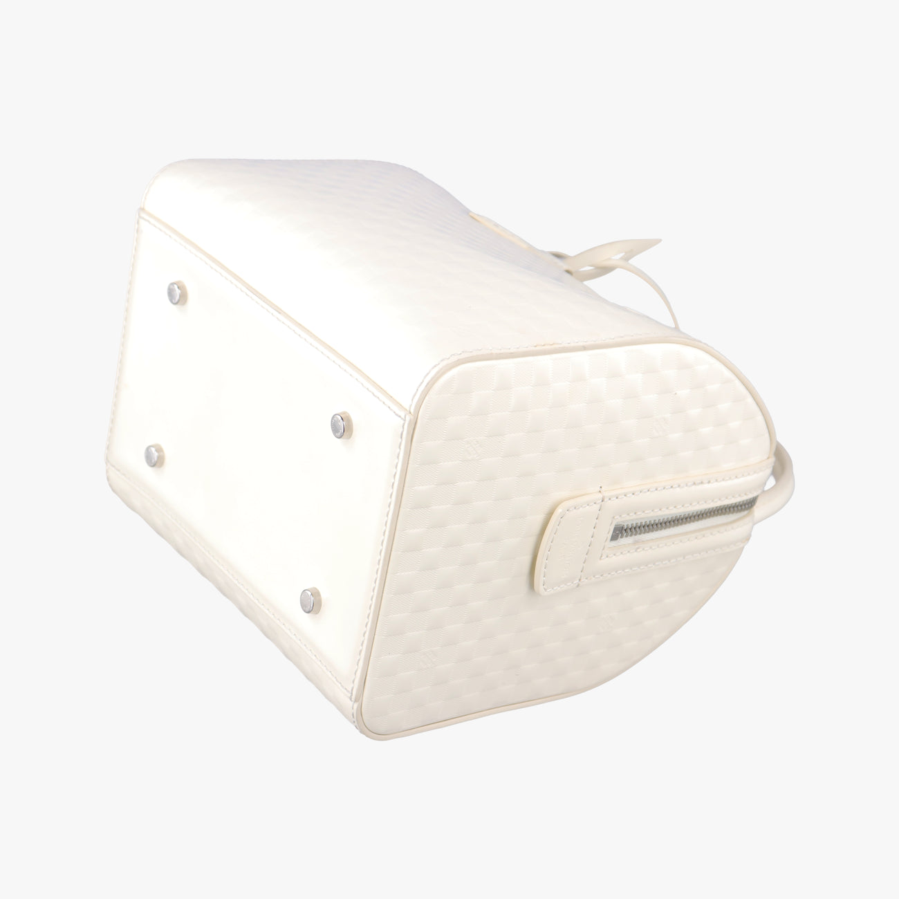 Pre-owned Louis Vuitton Speedy Cube MM CREME Damier Facets M48904 shoulderbag | stylenewstar