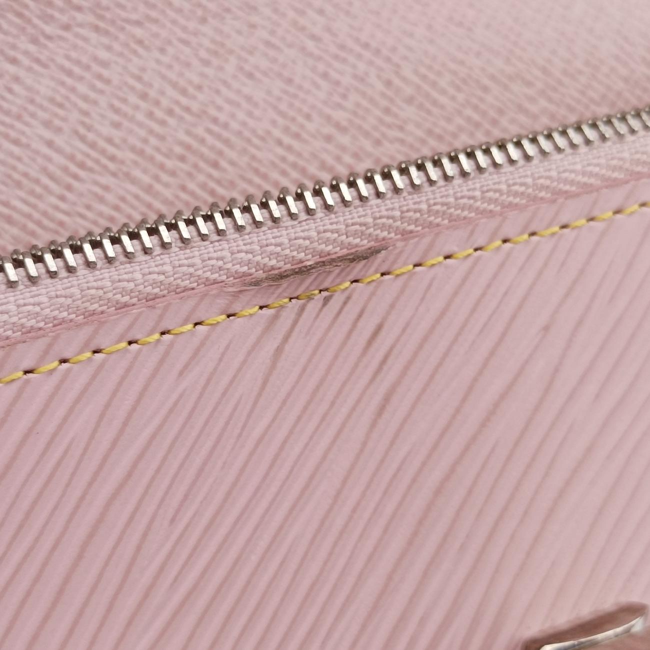 Pre-owned Louis Vuitton Portefeuille Twist Rose Ballerine Epi M62462 shoulderbag | stylenewstar