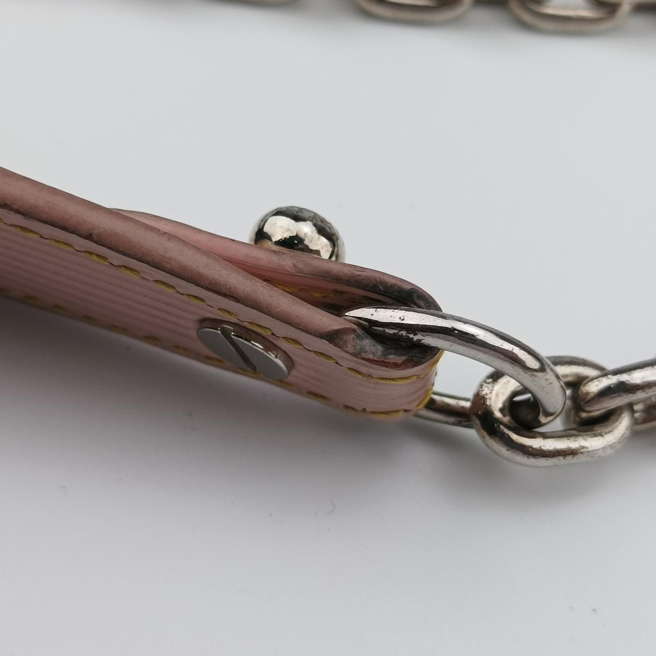 Pre-owned Louis Vuitton Portefeuille Twist Rose Ballerine Epi M62462 shoulderbag | stylenewstar