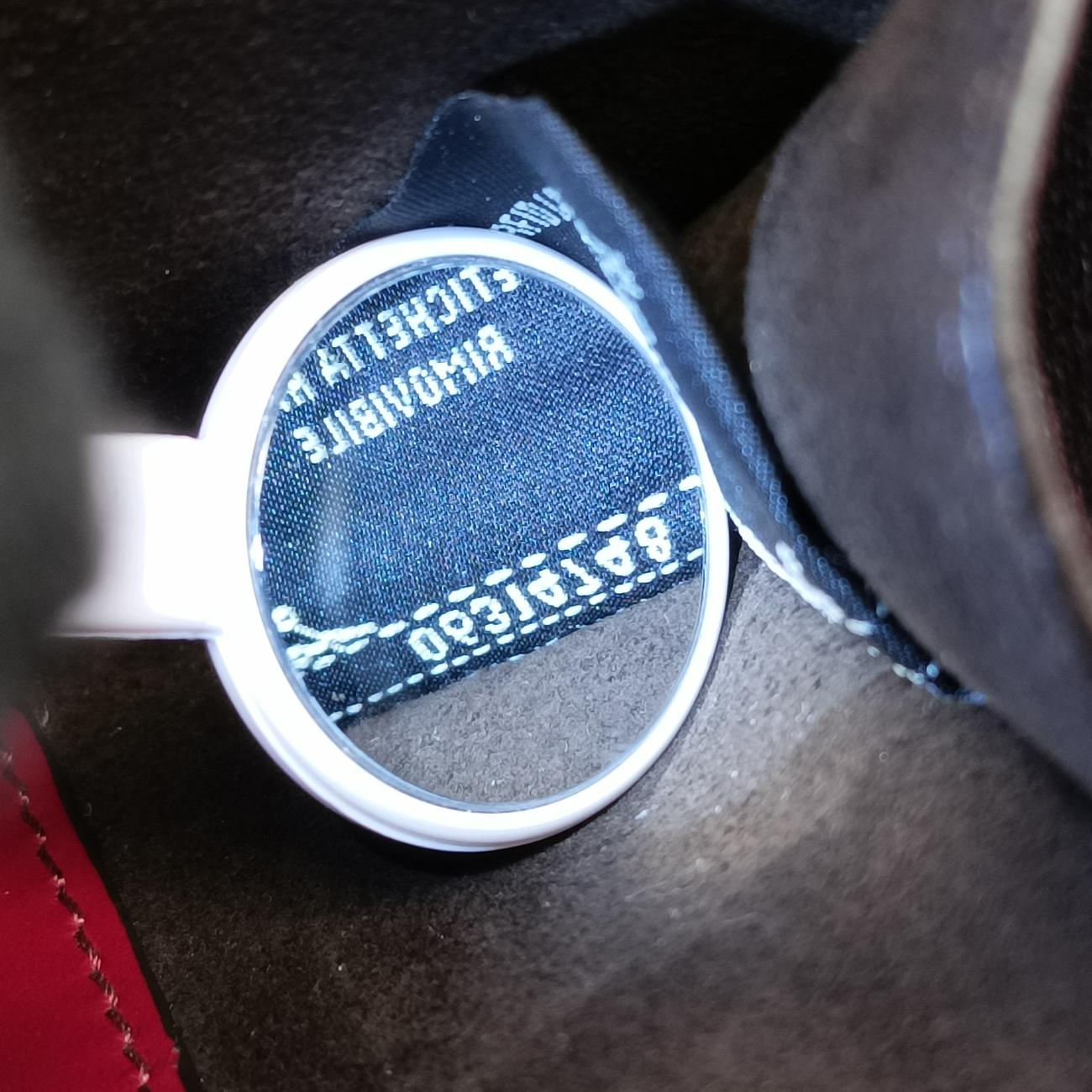 Vintage Fendi Baguette Mini Burgundy Leather 8BS039 shoulderbag | stylenewstar