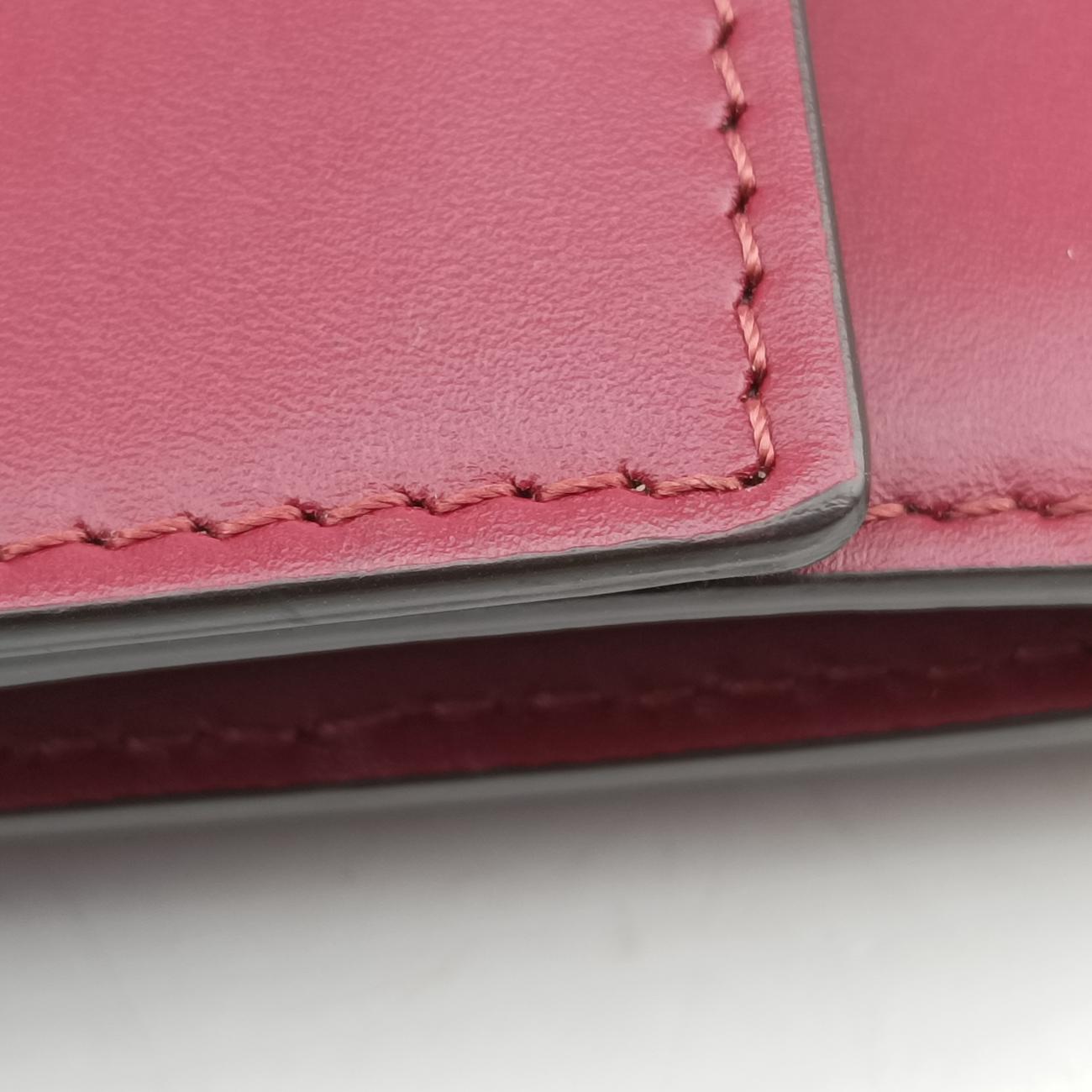 Vintage Fendi Baguette Mini Burgundy Leather 8BS039 shoulderbag | stylenewstar