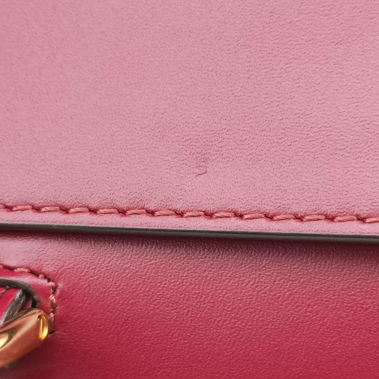 Vintage Fendi Baguette Mini Burgundy Leather 8BS039 shoulderbag | stylenewstar